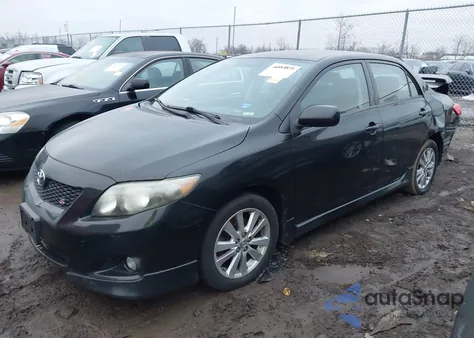 2009 Toyota Corolla S from USA, damaged, VIN 2T1BU40E19C122398